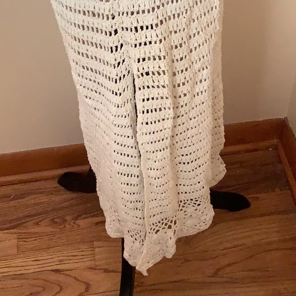 BEAUTIFUL SILK & COTTON SWIM COVERUP - Picture 4 of 5